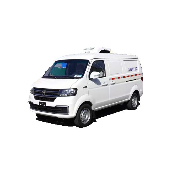 Gasoline powered golden cup bread style refrigerated truck