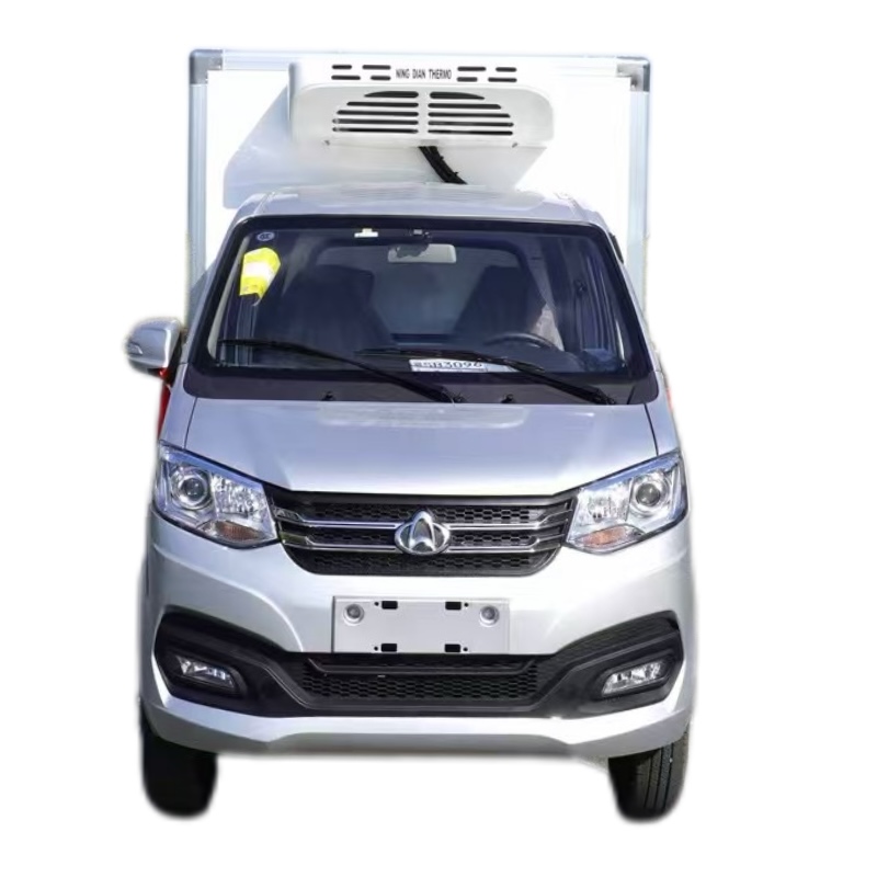 4 * 2 Changan gasoline refrigerated truck
