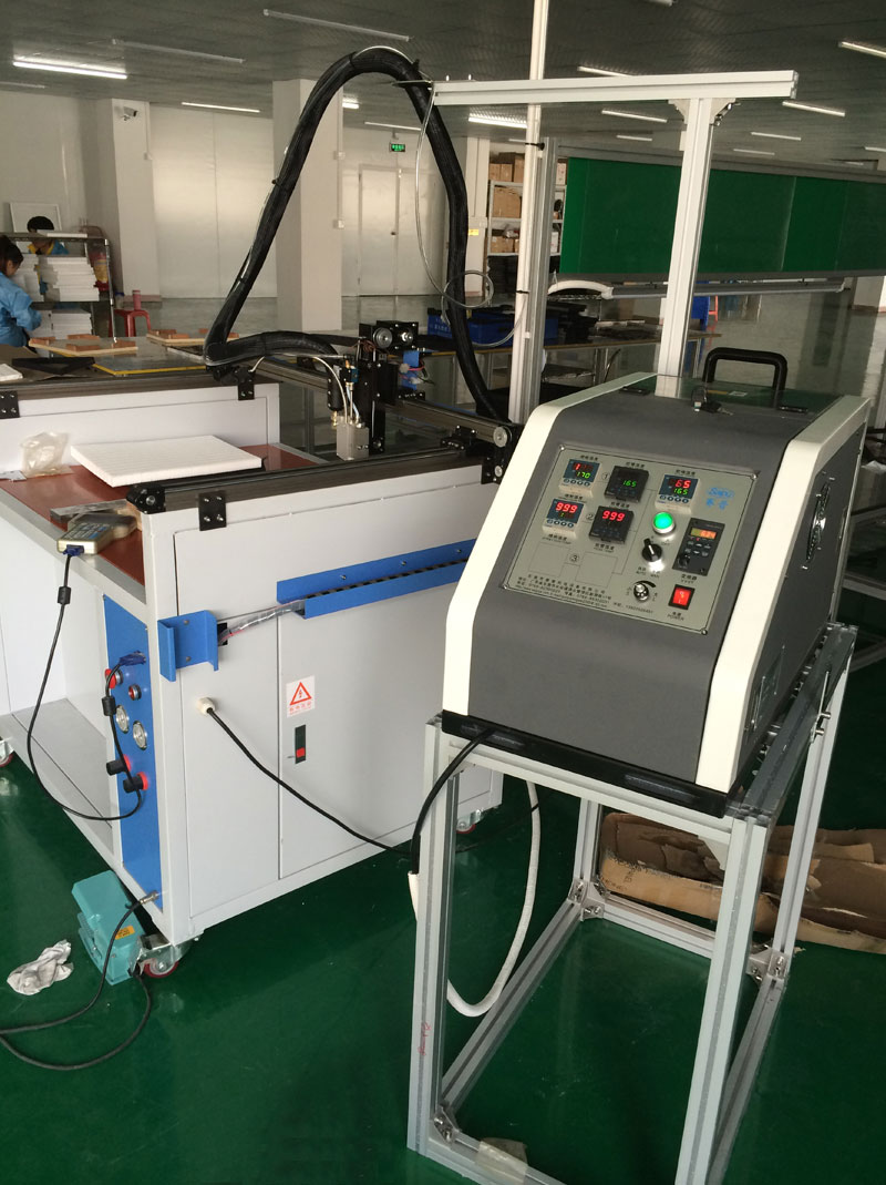 hot melt glue pasting machine