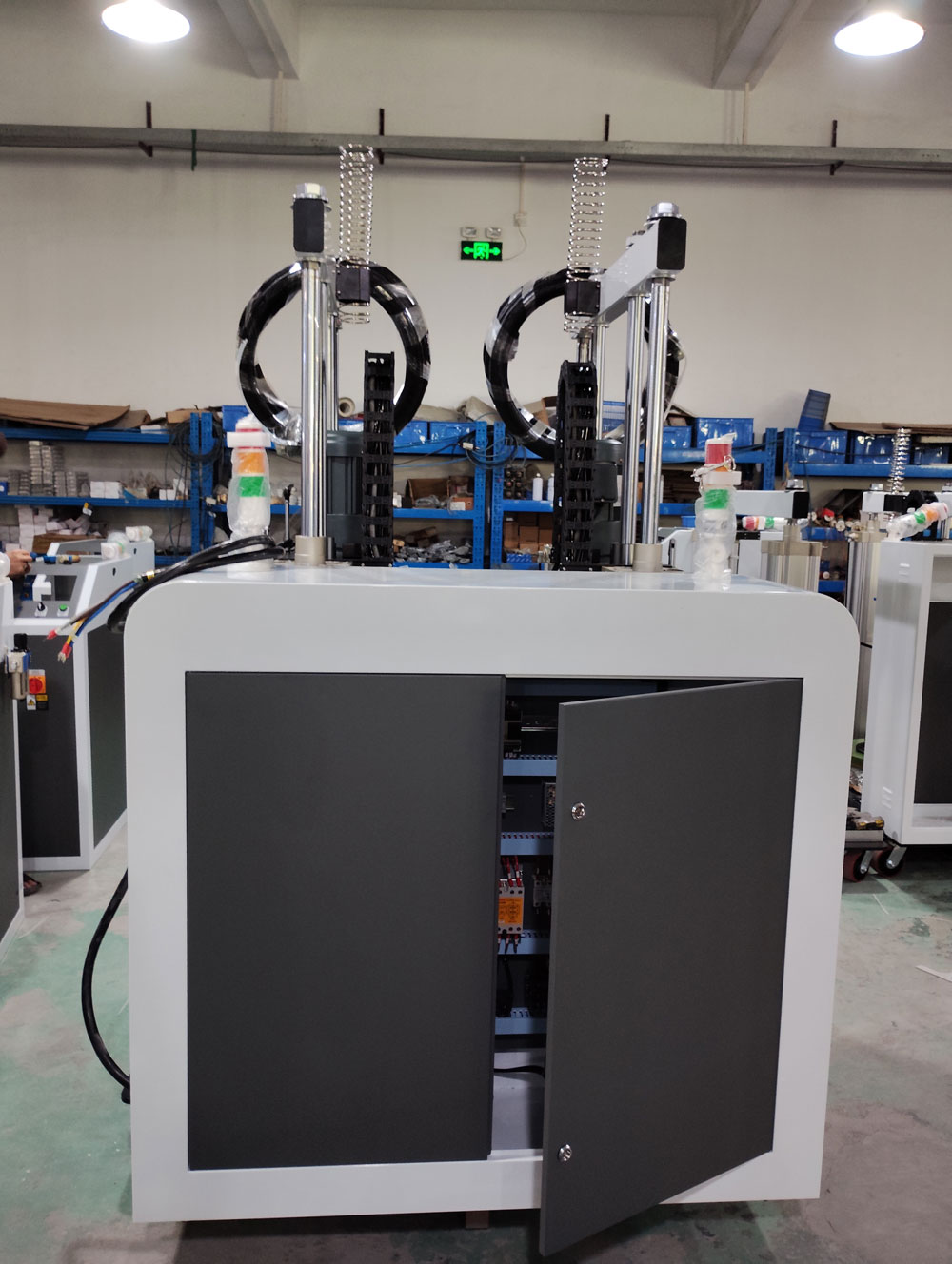 double pressure plate hot melt glue machine