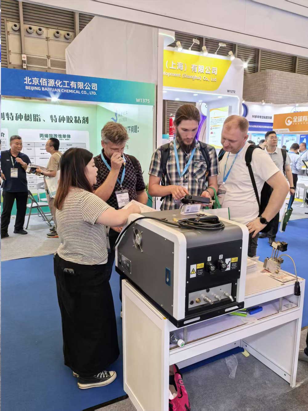 Double Barrel hot Melt Glue Machine