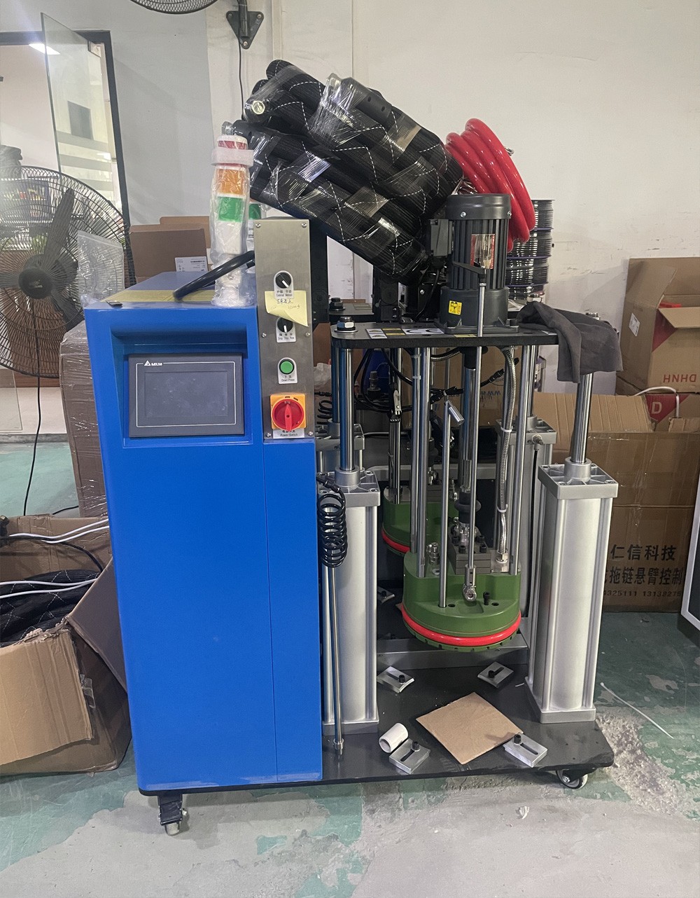 hot melt adhesive coating machine