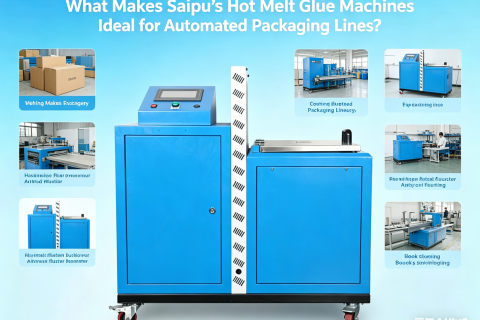 Cosa rende le macchine per colla a caldo di Saipu ideali per le linee di confezionamento automatizzate?
