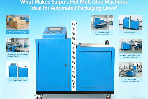 Was macht die Heißklebemaschinen von Saipu ideal für automatisierte Verpackungslinien?