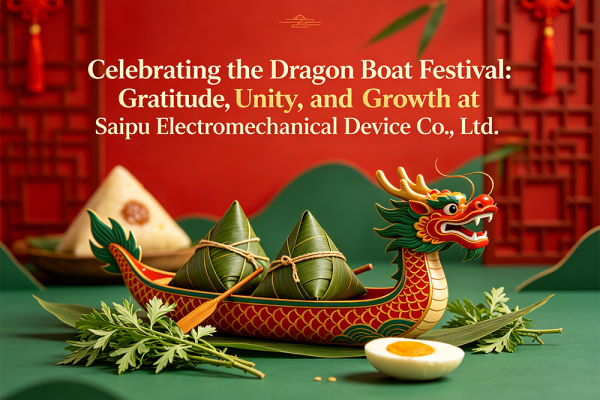 Feierlichkeiten zum Drachenbootfest: Dankbarkeit, Einheit und Wachstum bei Saipu Electromechanical Device Co., Ltd.