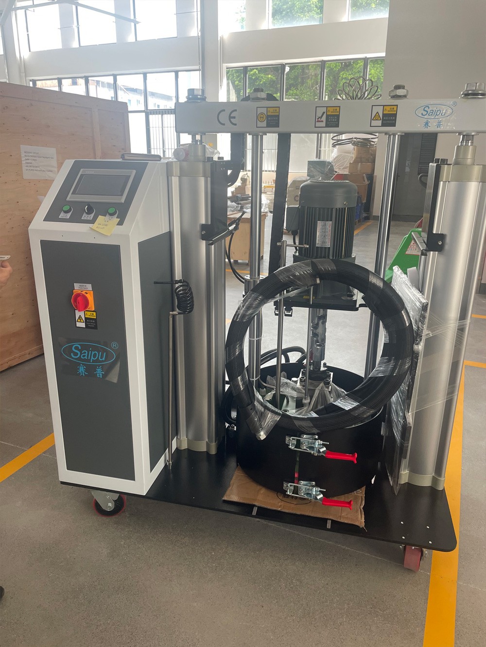 55 gallon PUR hot melt glue machine 55 gallon PUR hot melt glue machine