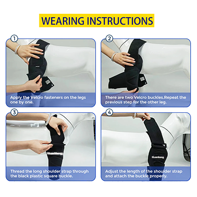 Dog Hinged Double Elbow Shoulder Brace