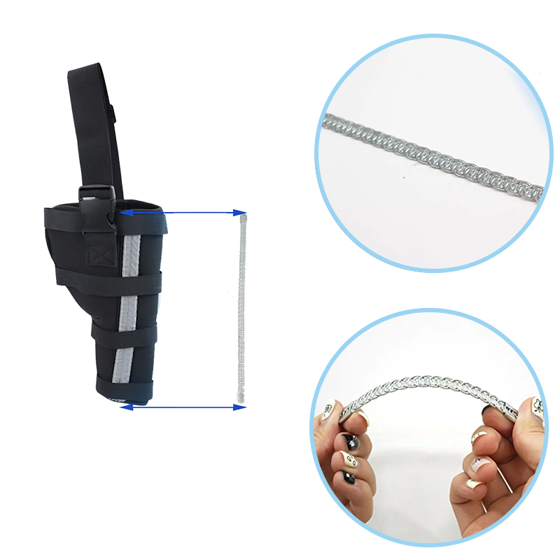 Hinged Dog Leg Brace For Torn ACL Injury