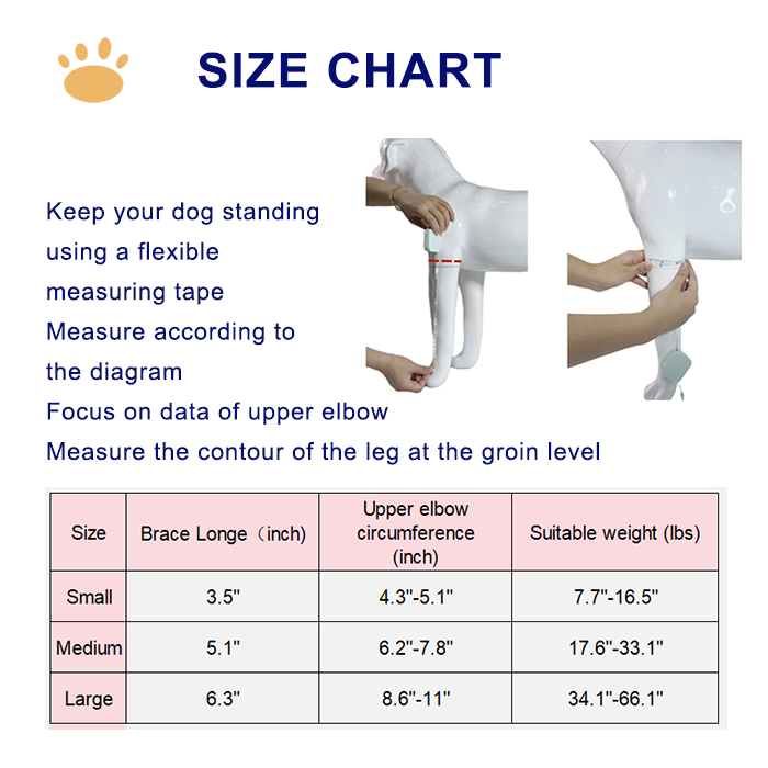 Hinged Dog Shoulder Support Brace