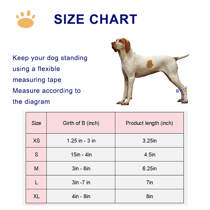 Extra Supportive Dog Hock Warp Brace