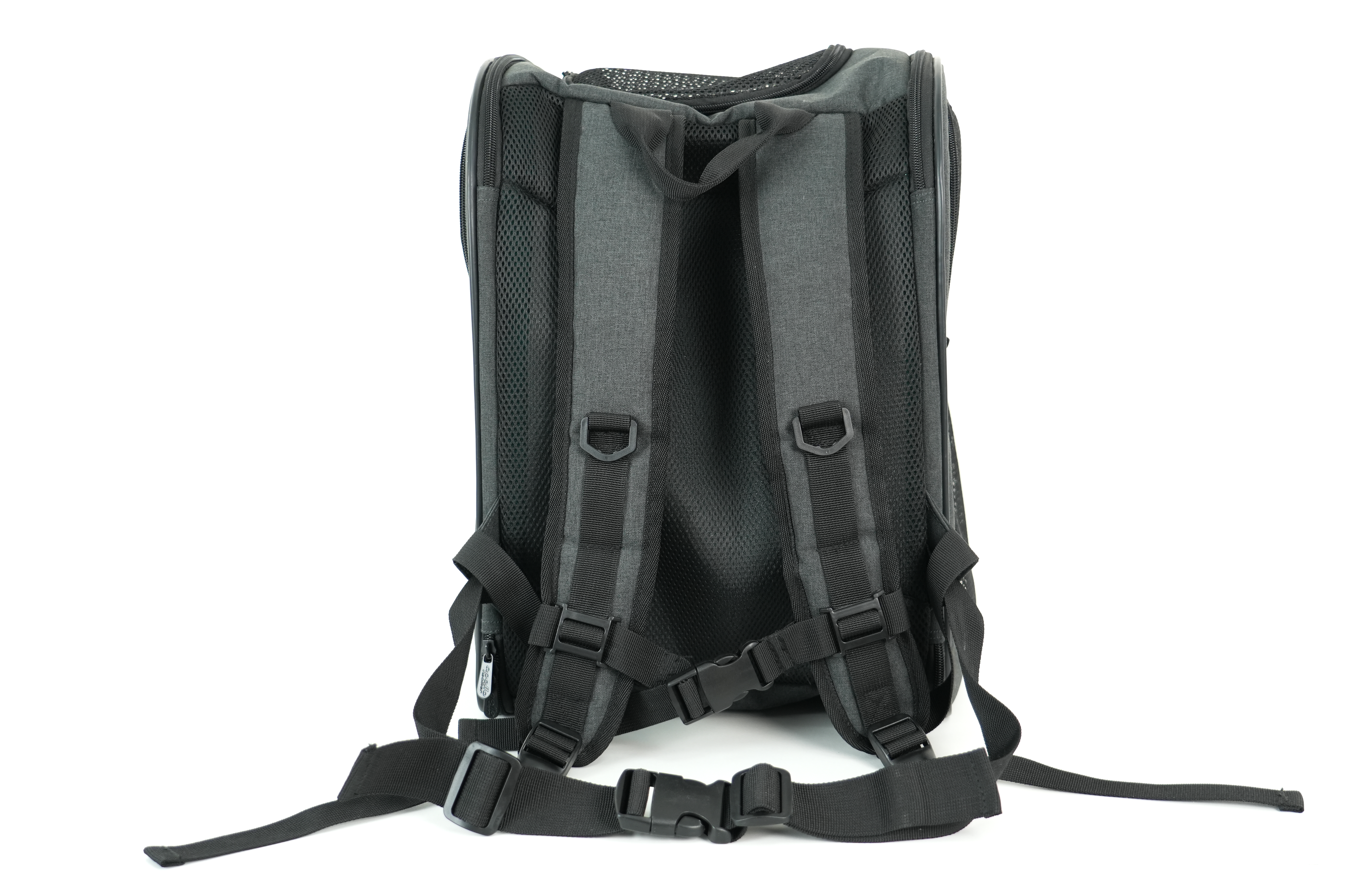 Black Dual-Shoulder Pet Backpack Carrier