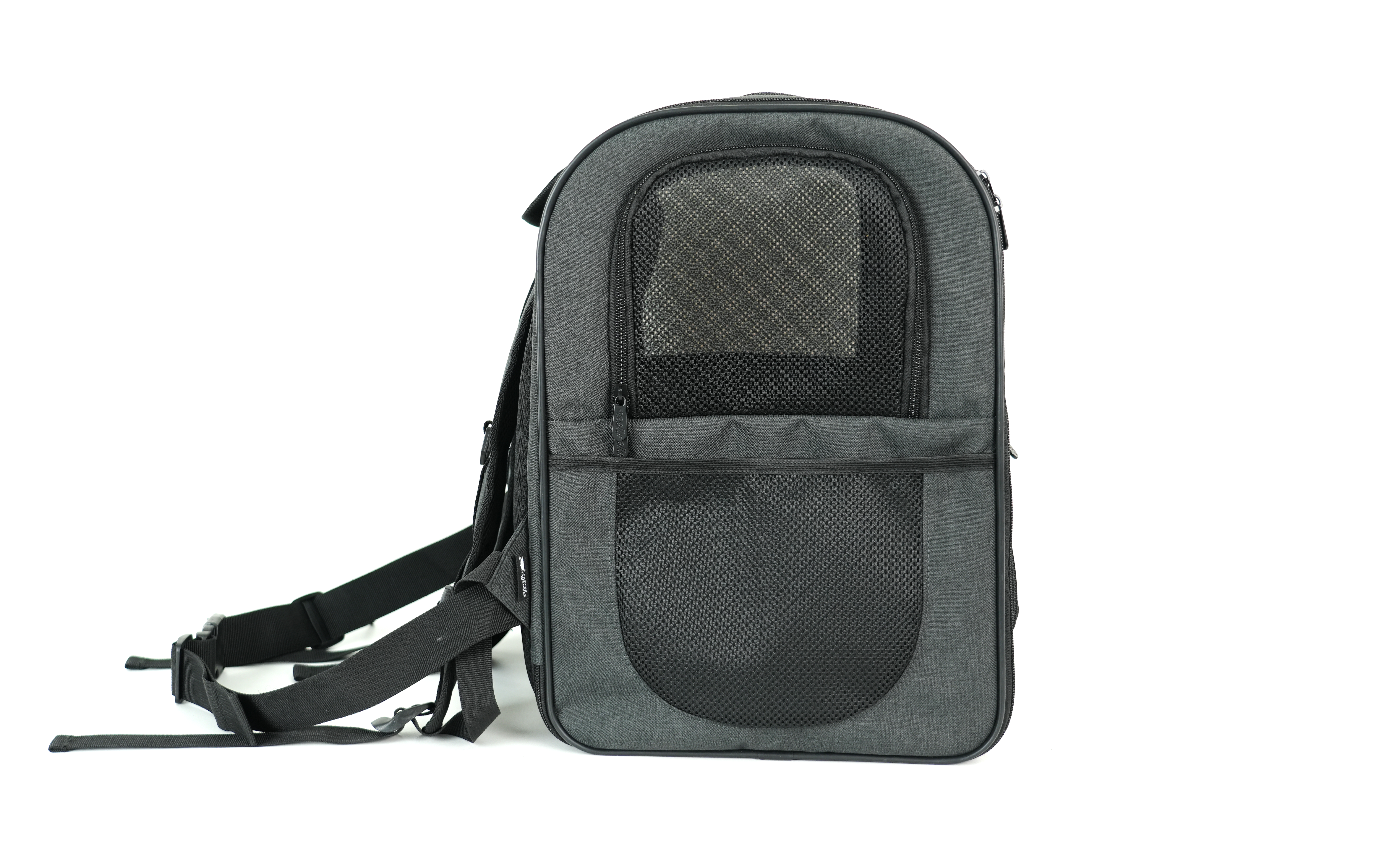 Black Dual-Shoulder Pet Backpack Carrier