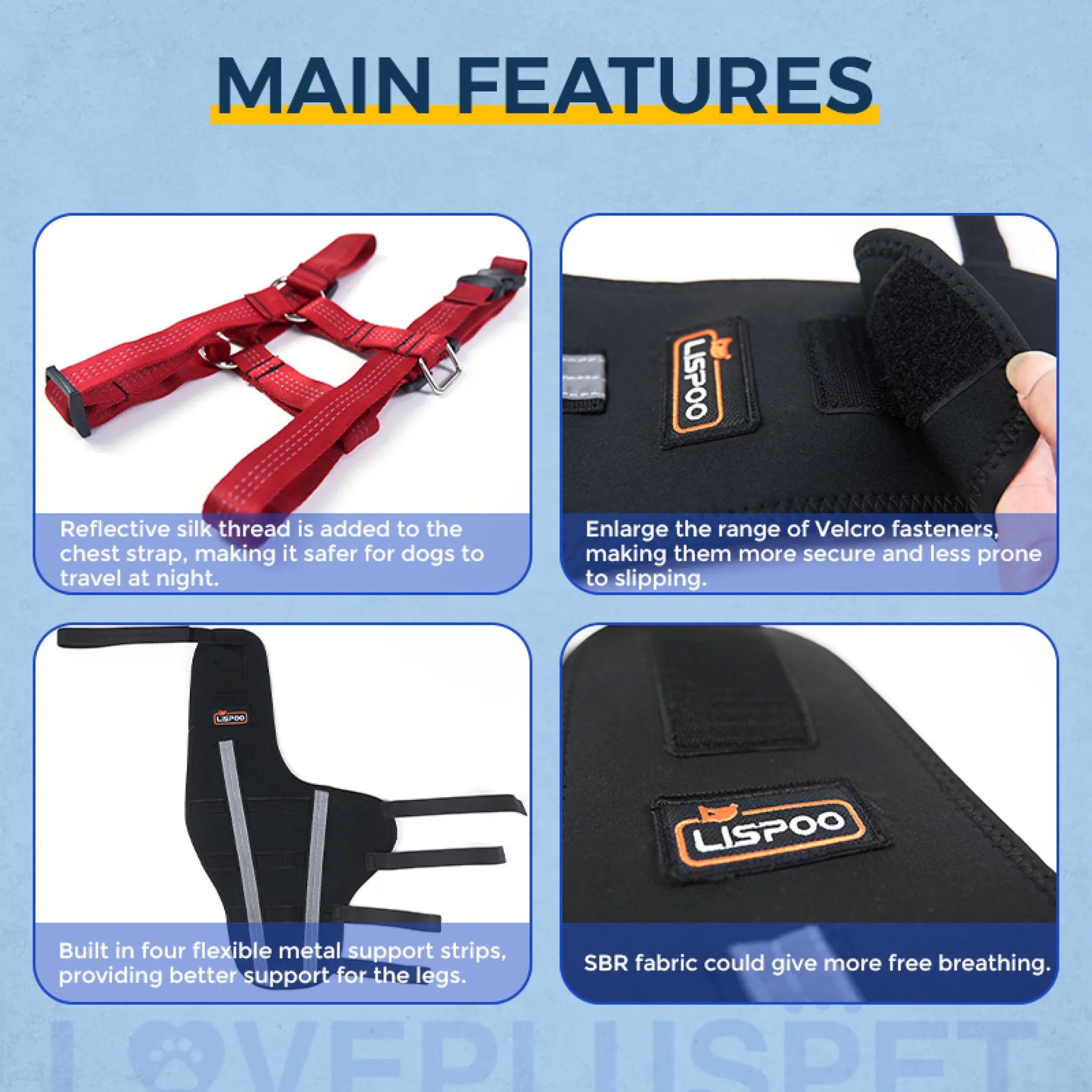 Dog Rear No Knuckling Training Sock Hock Brace