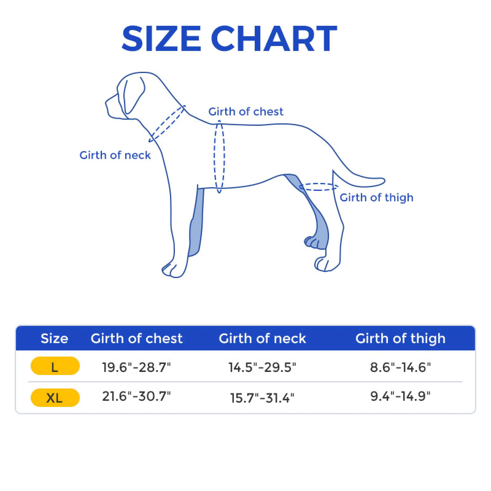 Dog Hip Brace Support Harness for Daily Mobility and Recovery