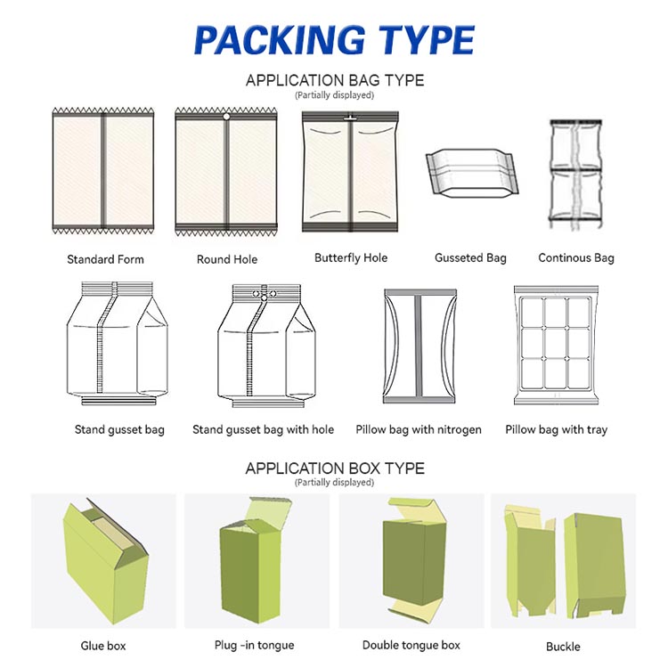 High Speed Cookies Packaging Machine