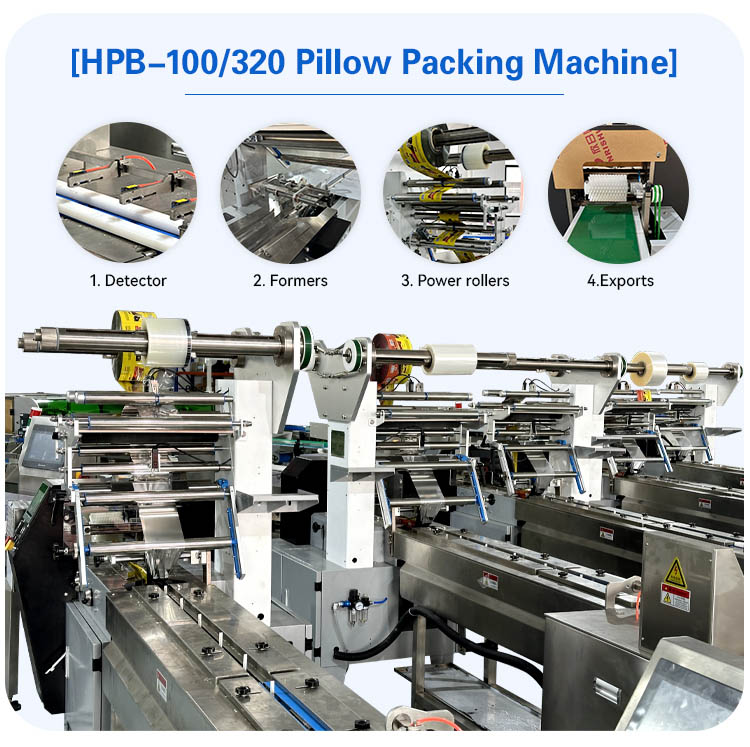 High Speed Cookies Packaging Machine