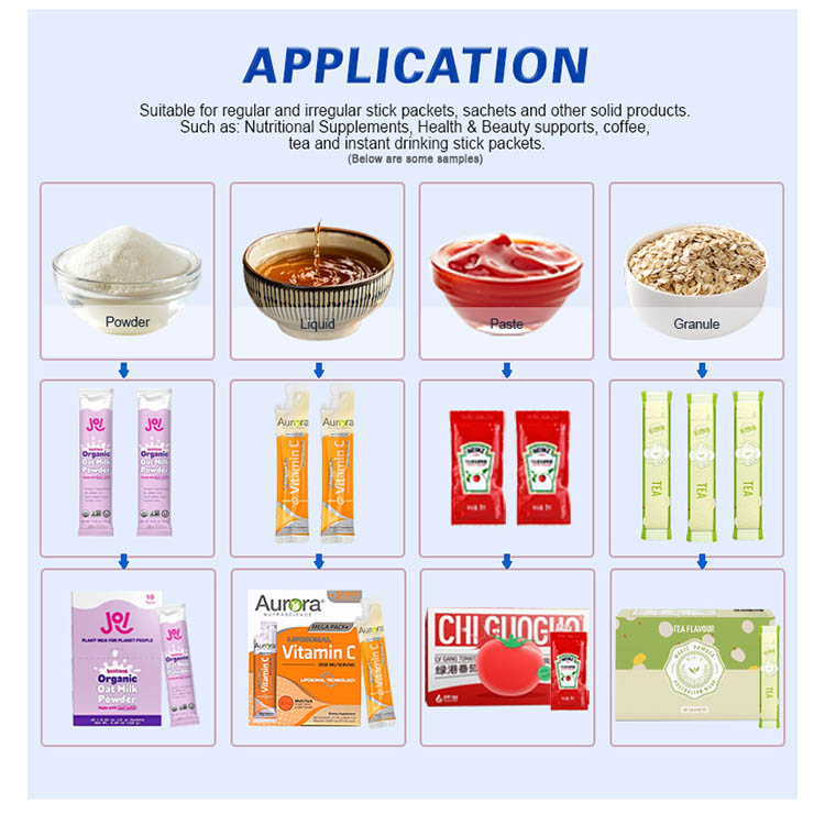 Nutritional Supplements Packaging Machine