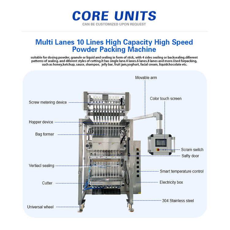 Sugar Stick Packaging Machine