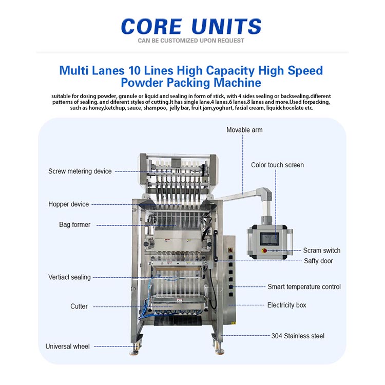 powder packing machine powder packing machine