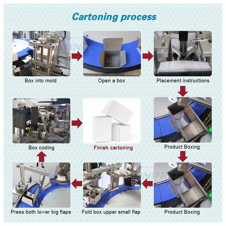 Loop Design Vertical Cartoning Machine