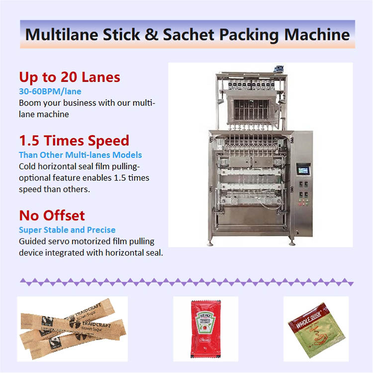 Honey Sachets Packing Machine