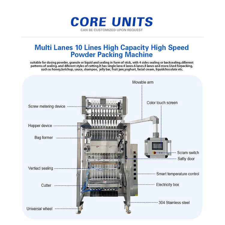 Powder Sachet Packing Machine Powder Sachet Packing Machine