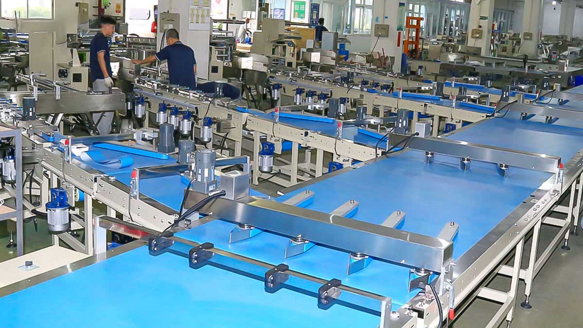 Stick pack packaging line Stick pack packaging line