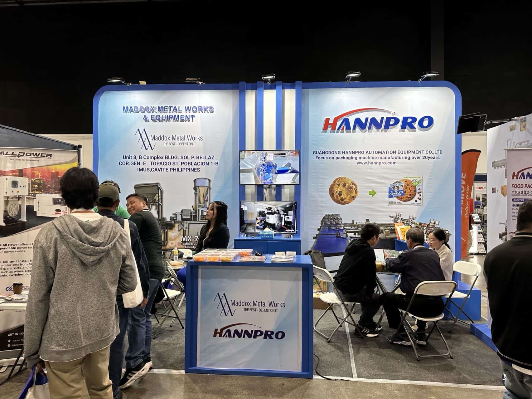 Hannpro packing machine in Asia Food Expo