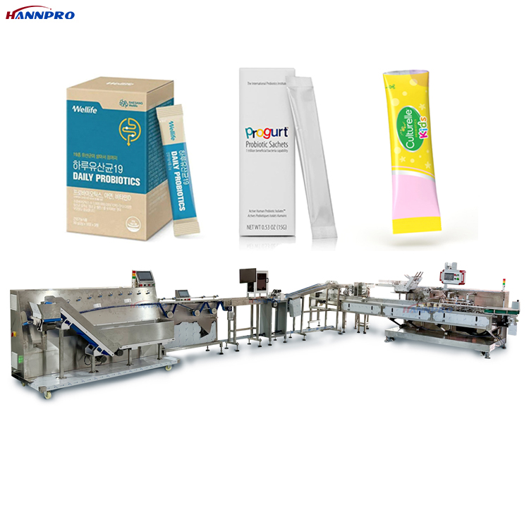 Automatic packaging line for meal replacement powder Automatic packaging line for meal replacement powder