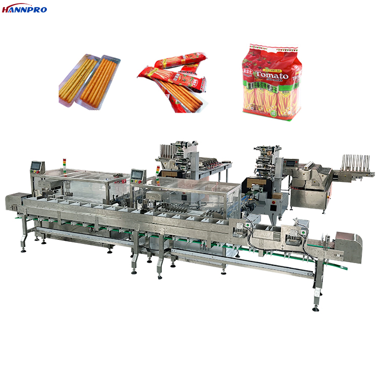Stick Bisuits Sorting Counting And Packaging Machines