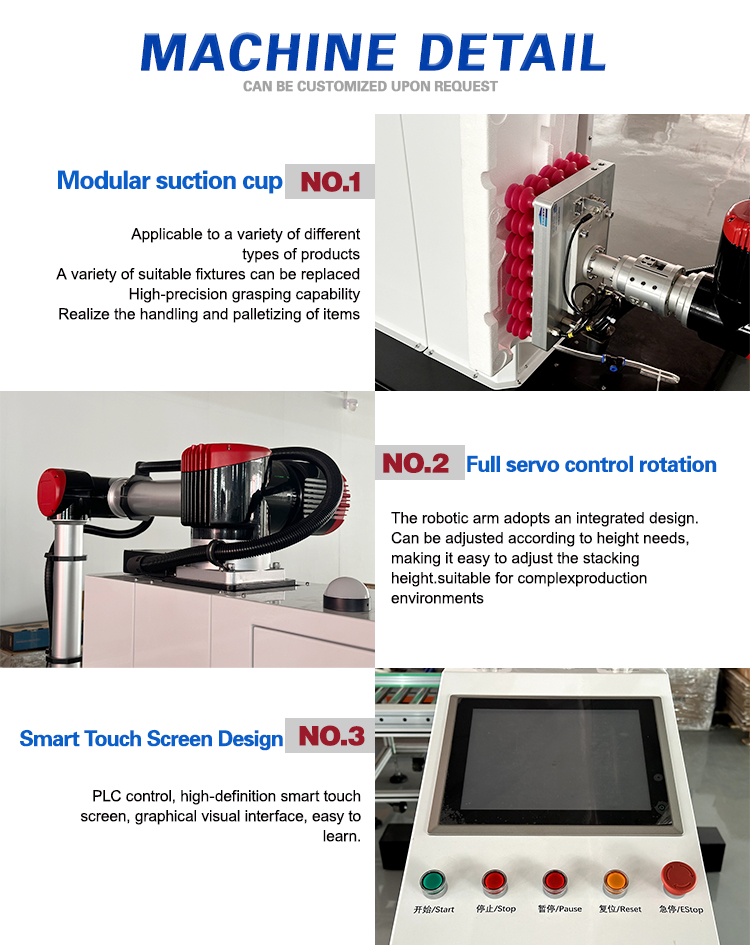 User Friendly Palletizer Machine
