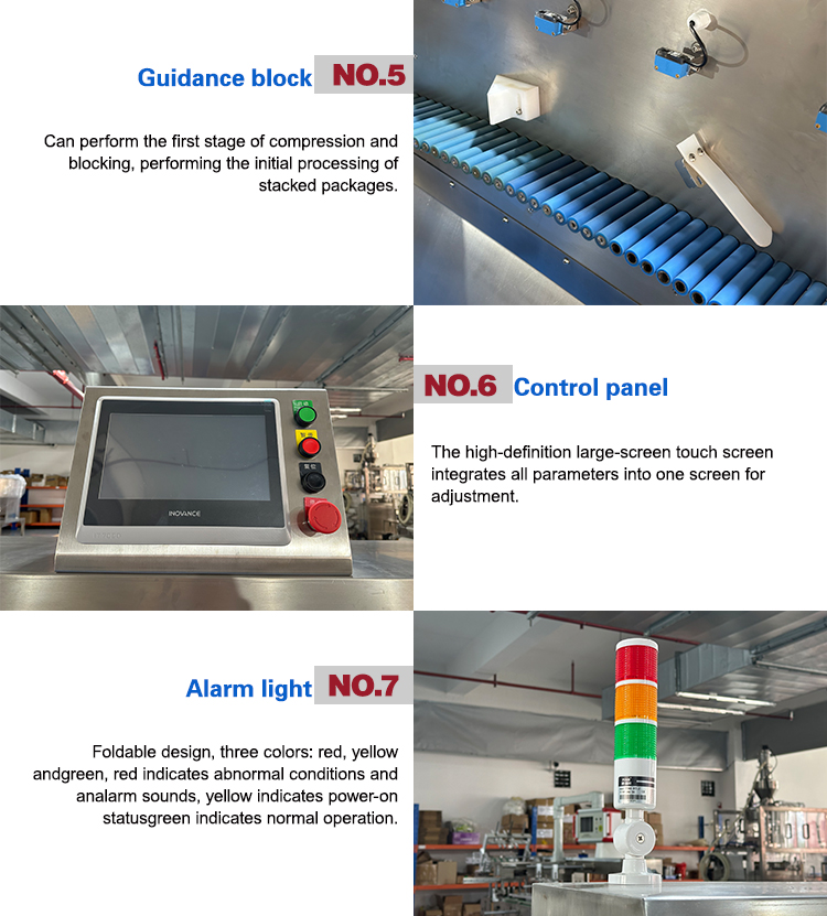 sachets sorting packing machine