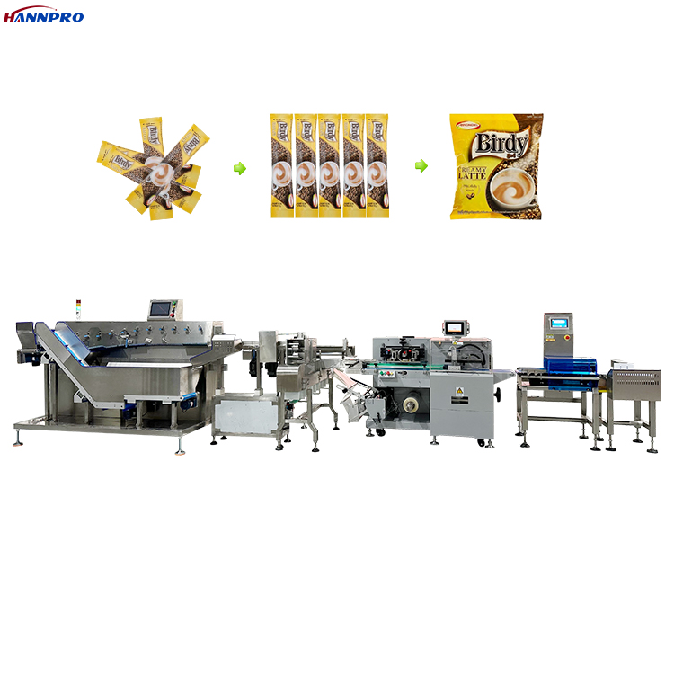 Coffee Stick Small Bag Pillow-Type Medium Packaging Line Coffee Stick Small Bag Pillow-Type Medium Packaging Line