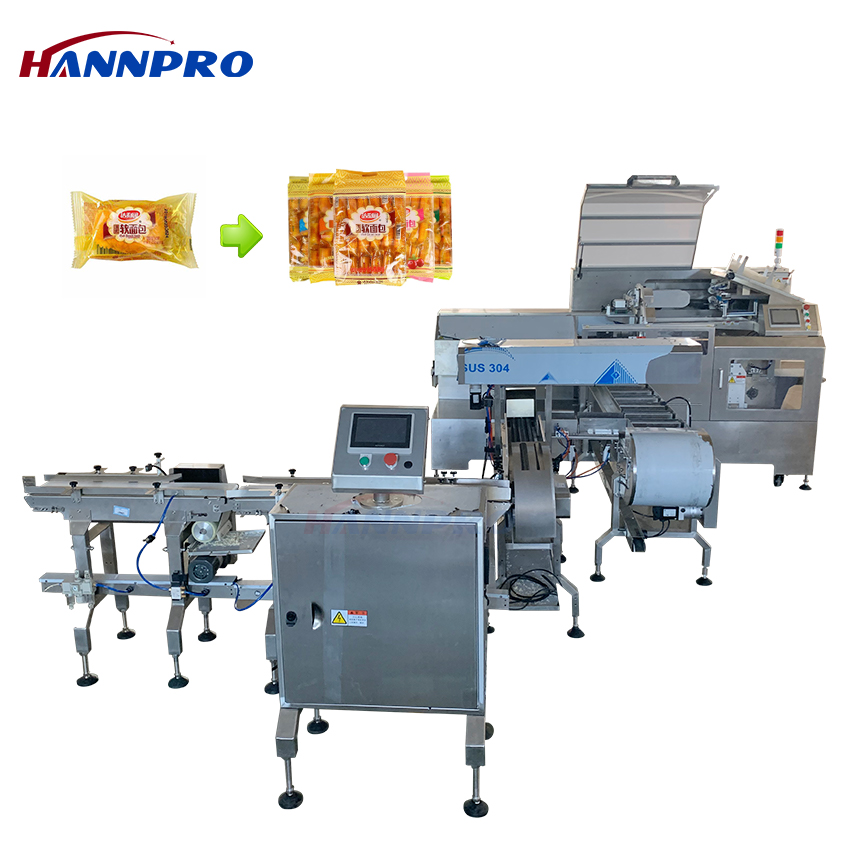How is the performance of the bread double-bagging machine?