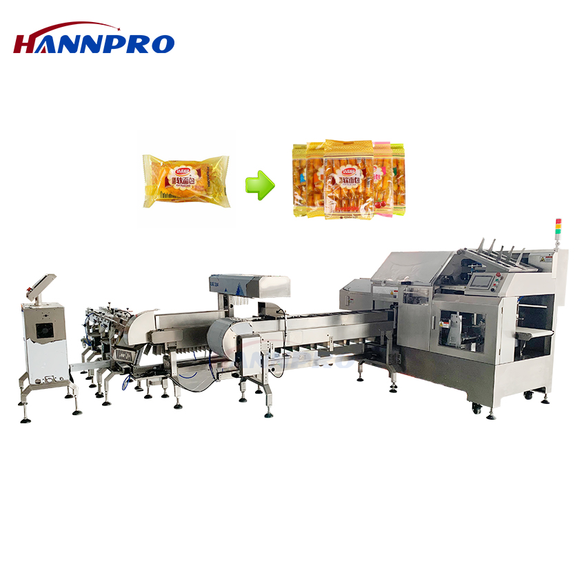 bread double-bagging machine