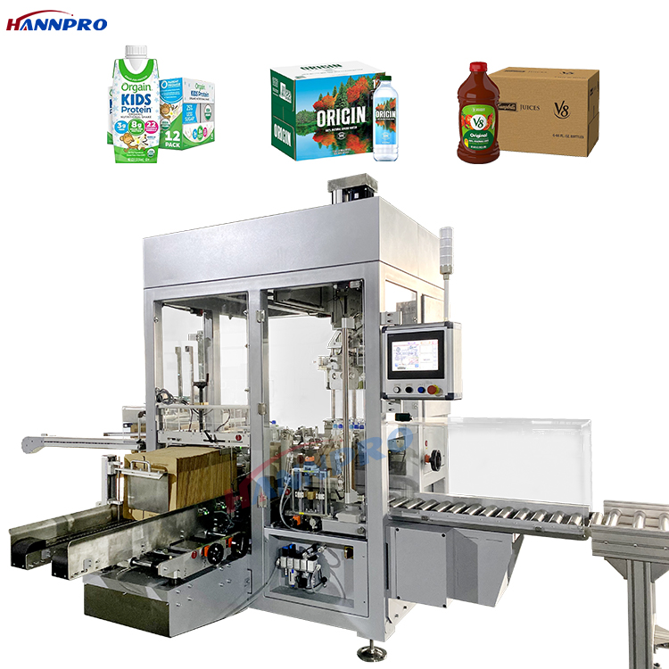 What is the price of the automatic bottle carton packaging line?