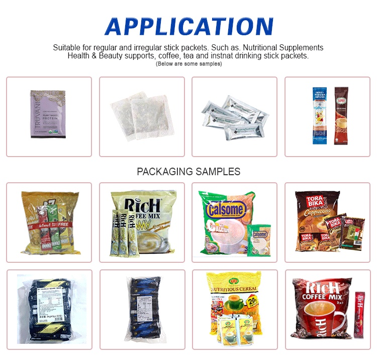 tea sachet packaging machine