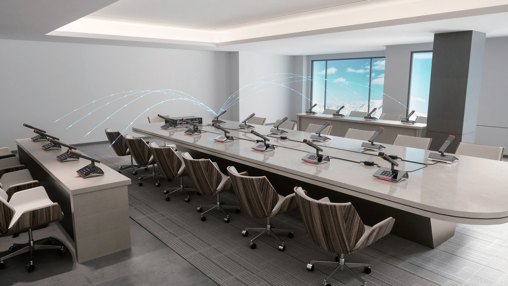 Digital Wired & Wireless Convergence Conference System