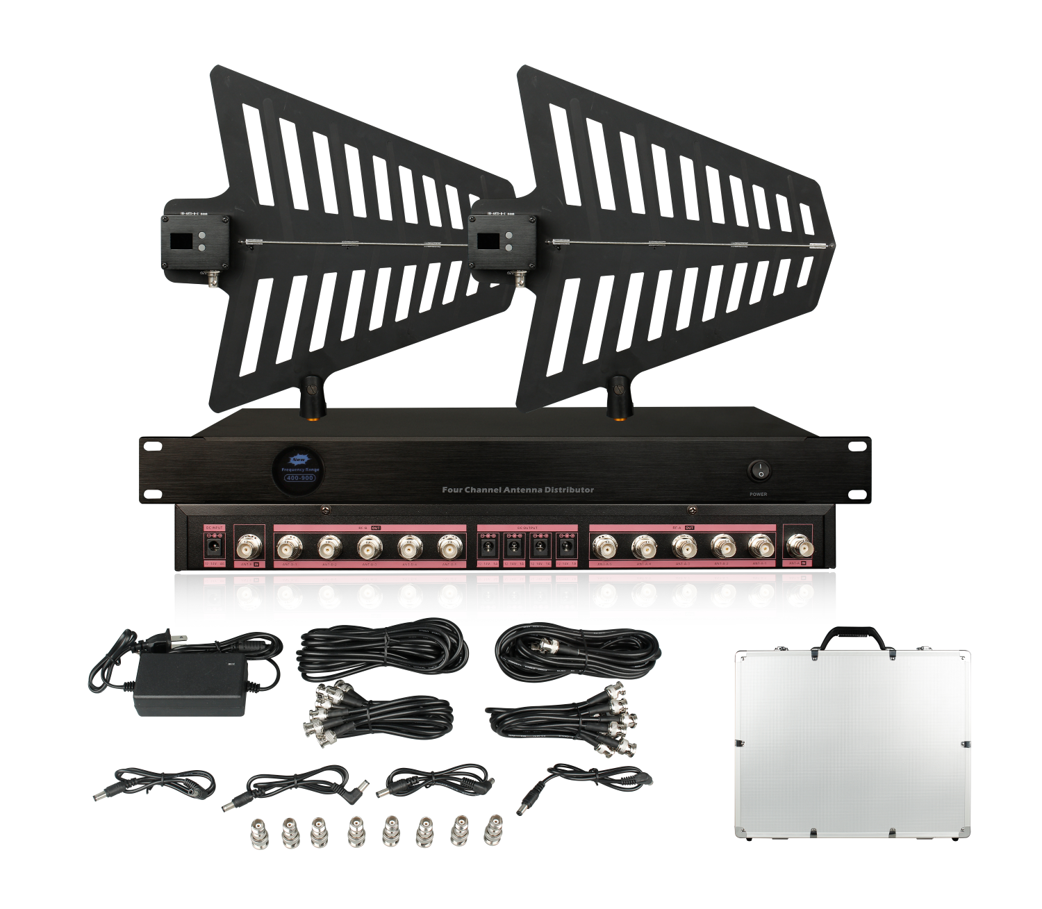Wireless Microphone System UHF Antenna Amplifier