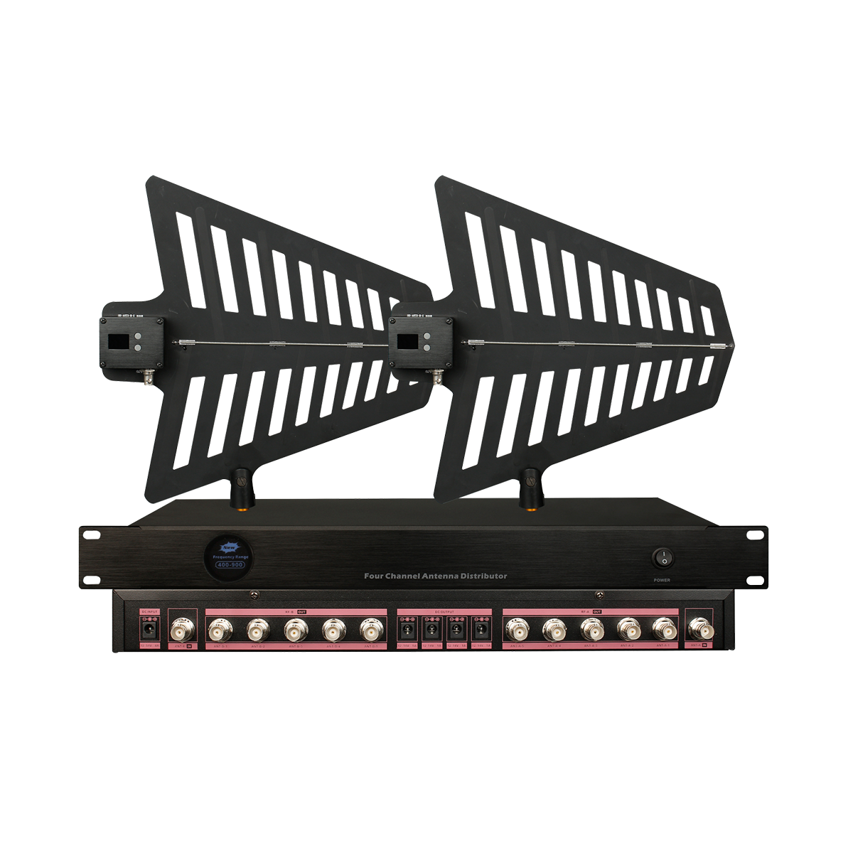 Wireless Microphone System UHF Antenna Amplifier