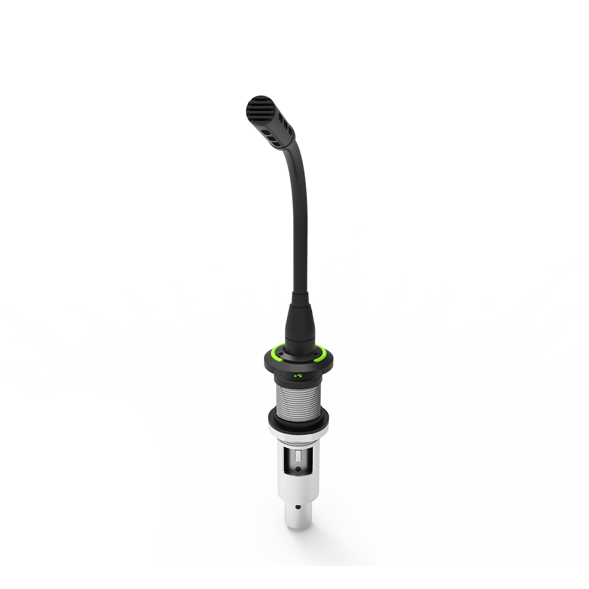 Gooseneck Flush Mount Meeting Boundary Microphone