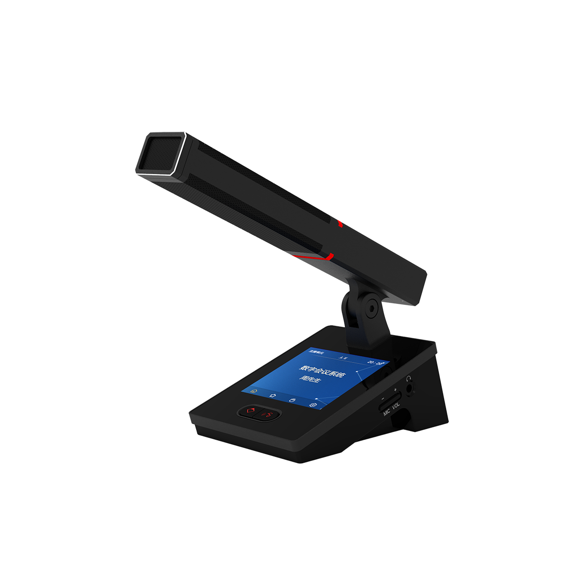Digital Interactive Touchscreen Voting Microphone