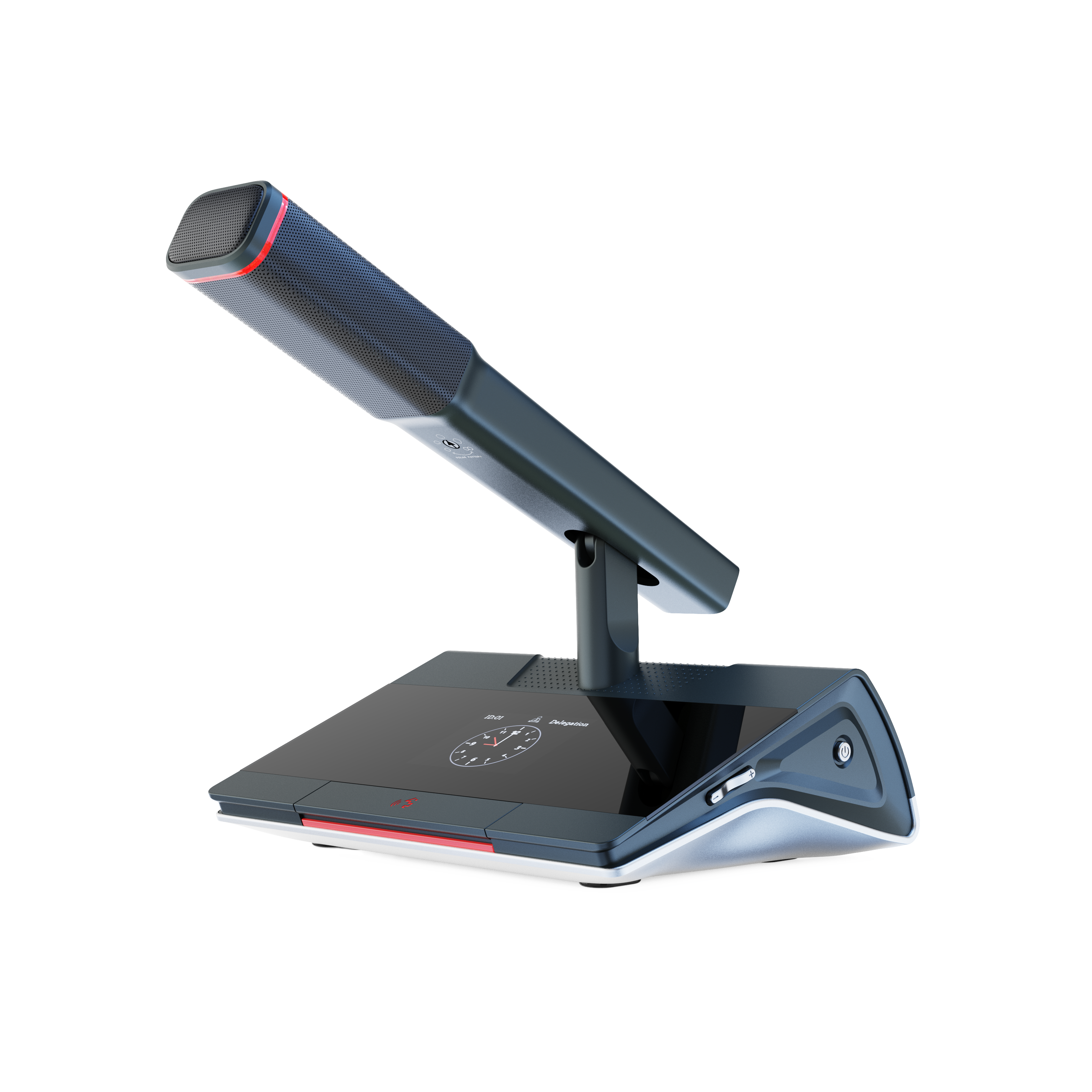 Wireless Network Meeting Microphone With Display