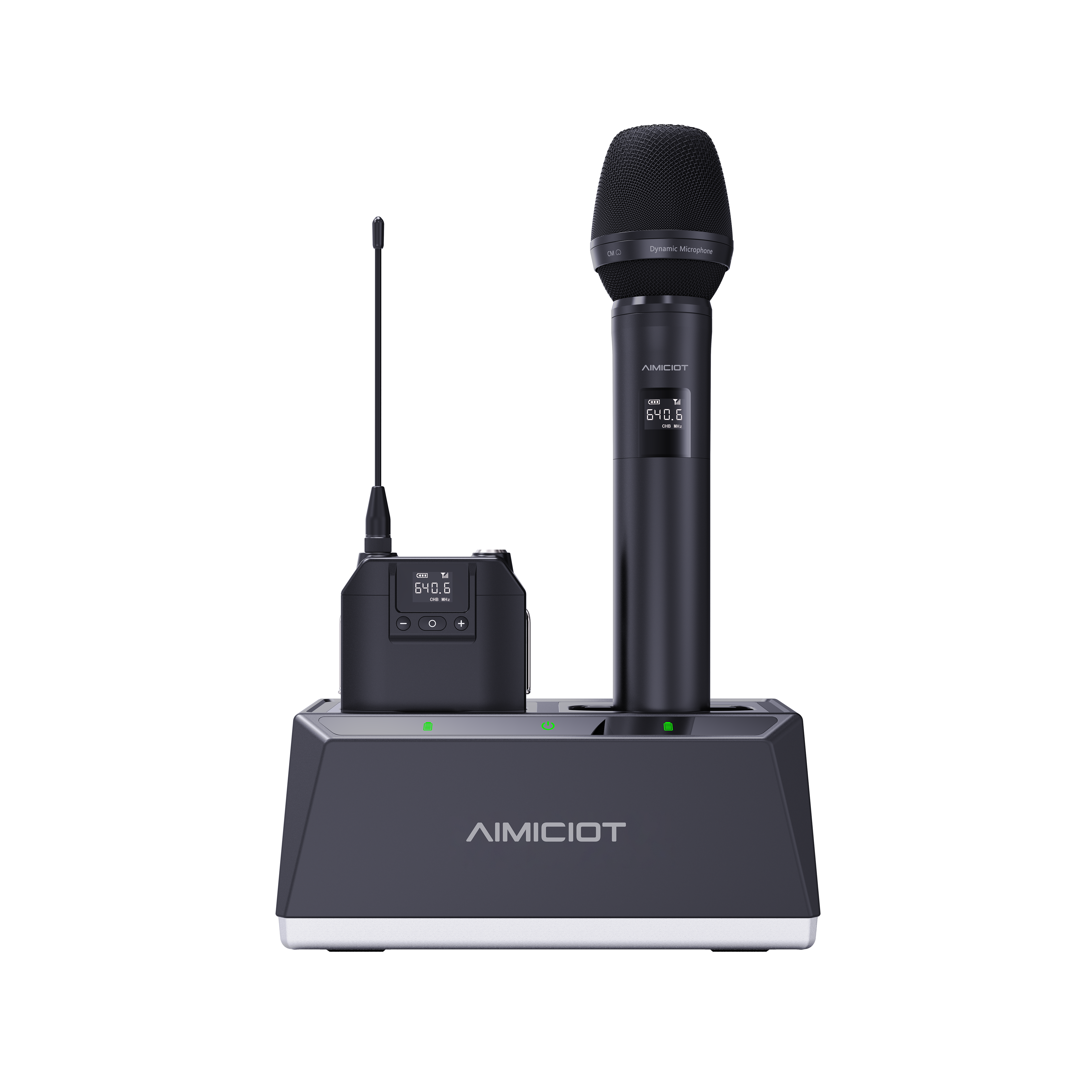 Networked Charging Stations for Bodypack Handheld Microphones