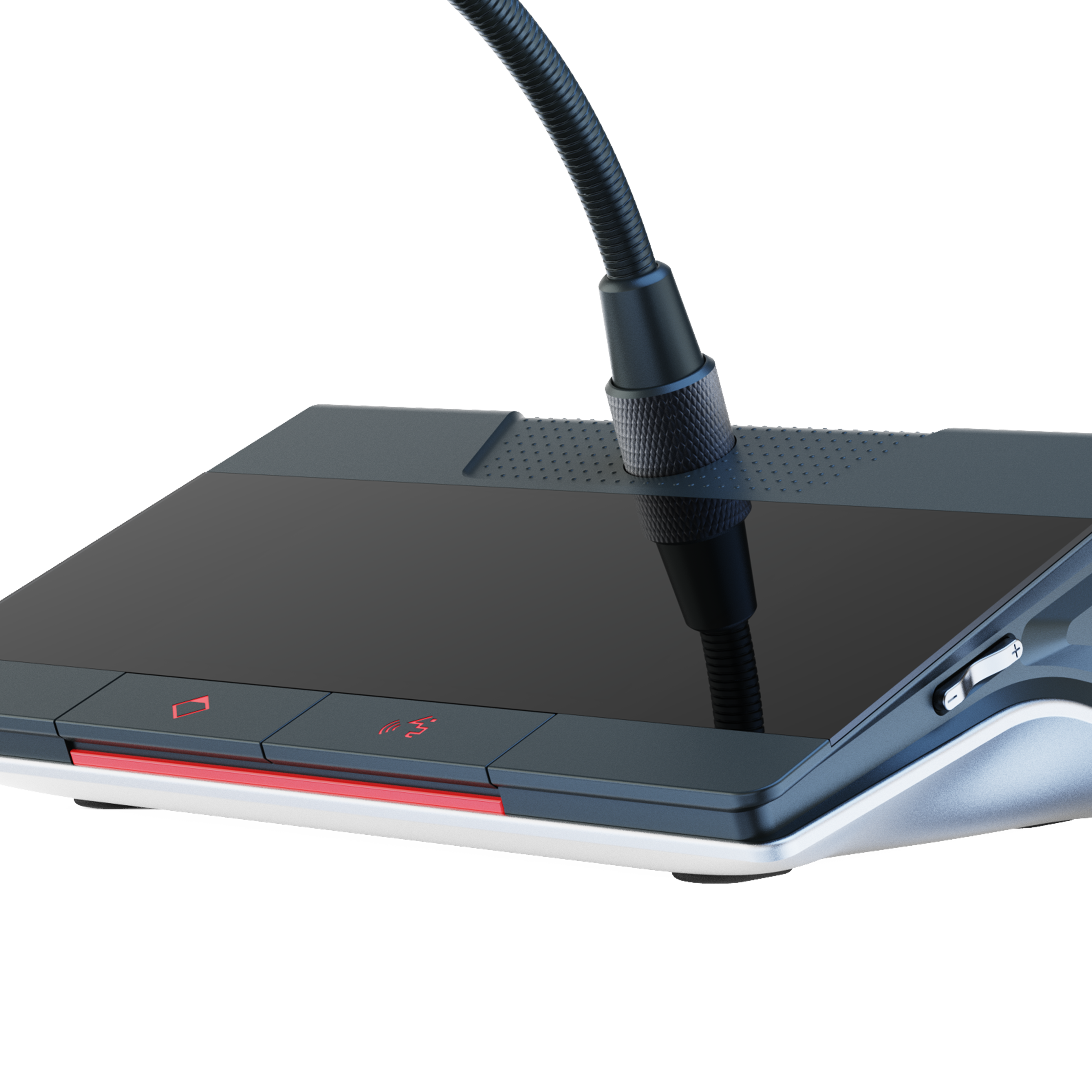 Micrófono de mesa tipo cañón con cable para sala de conferencias