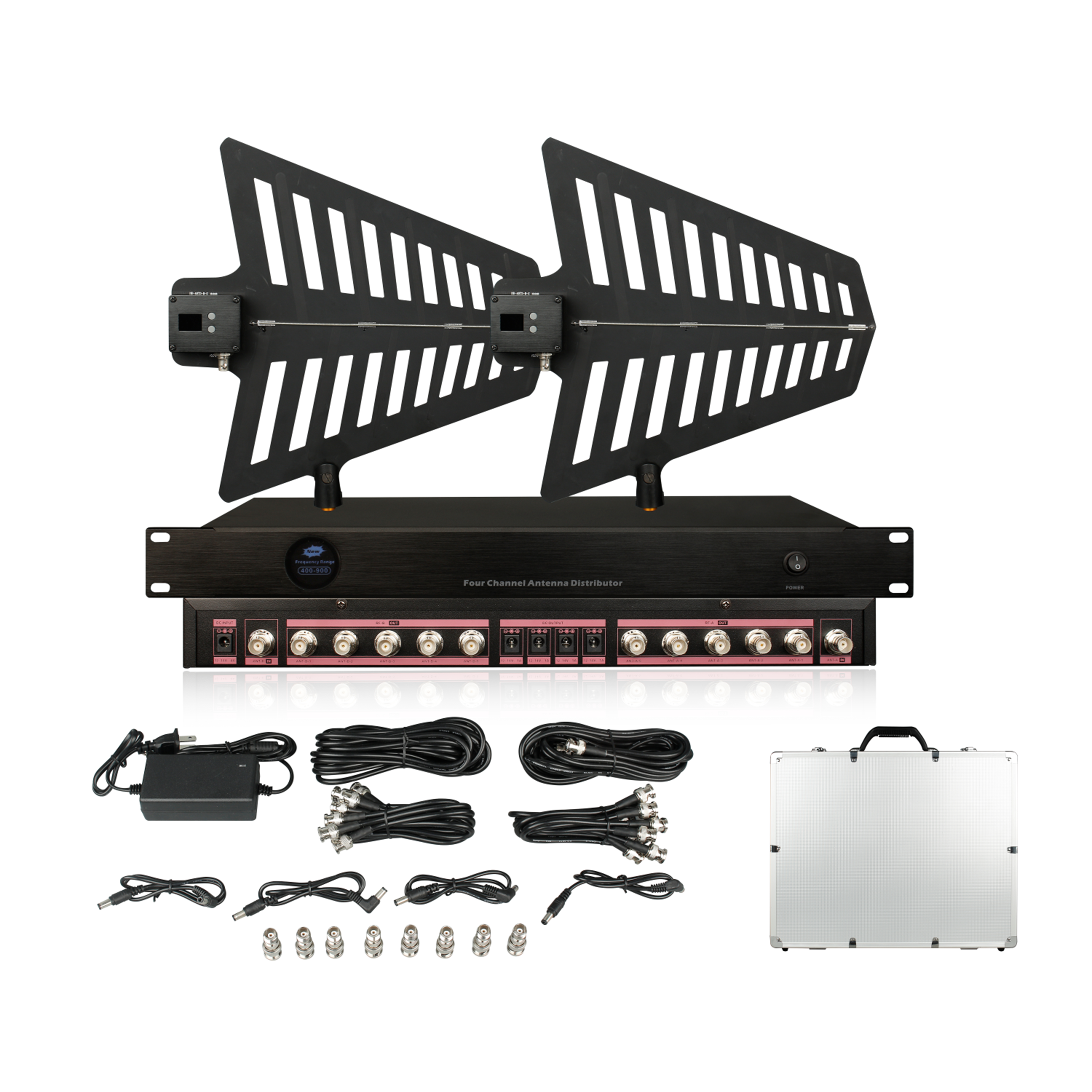 Wireless Microphone System UHF Antenna Amplifier