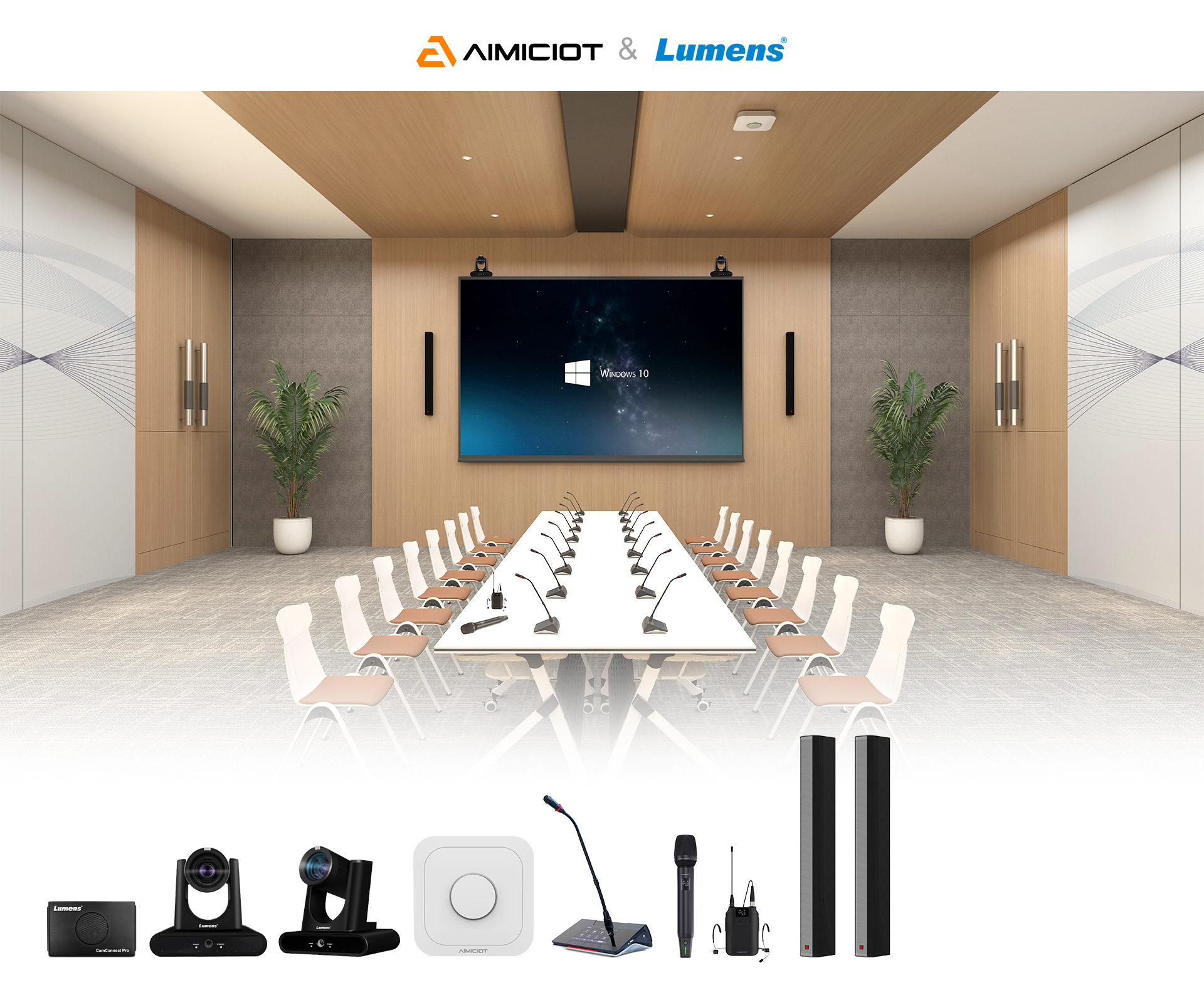 wireless video conference system