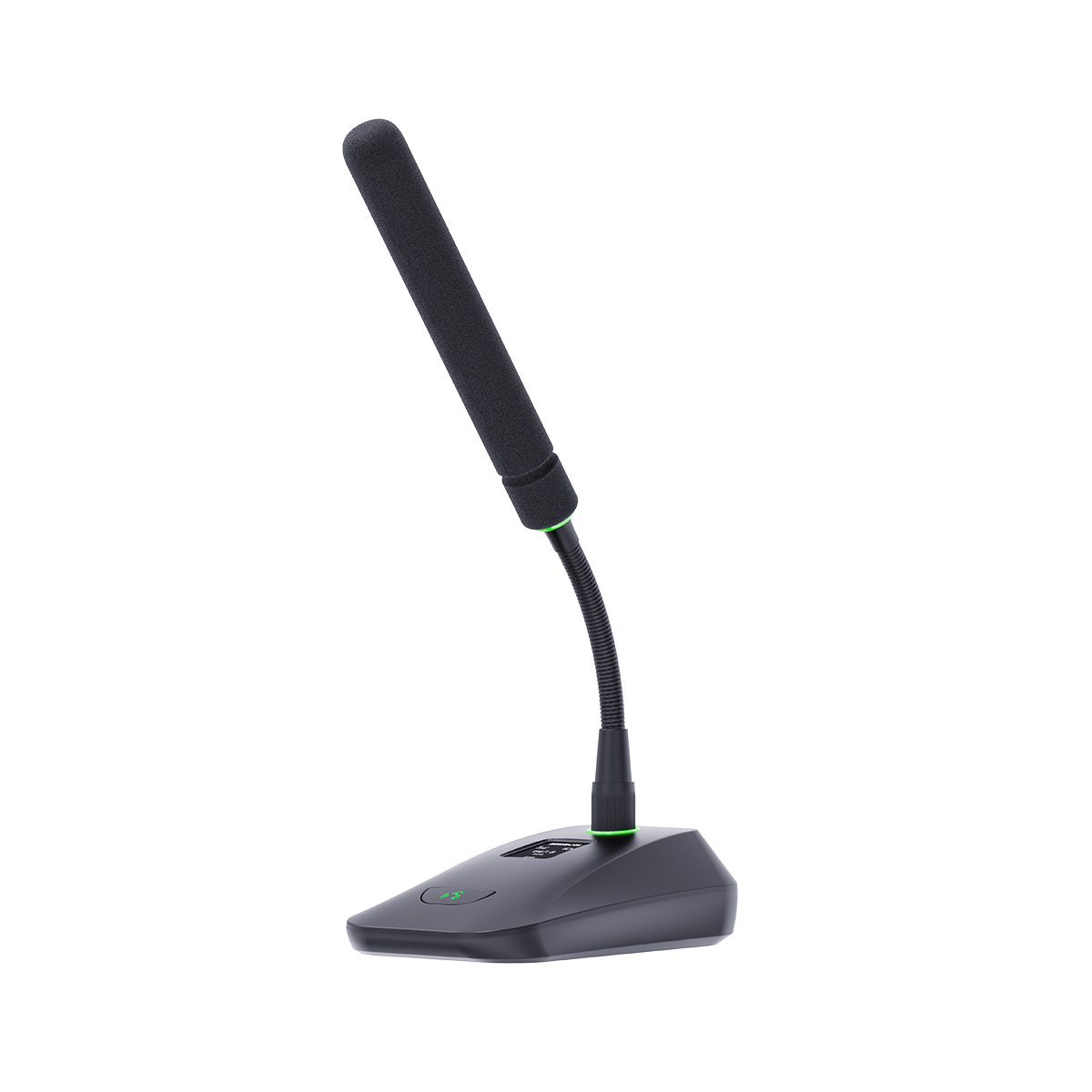 Wireless desktop shotgun microphone