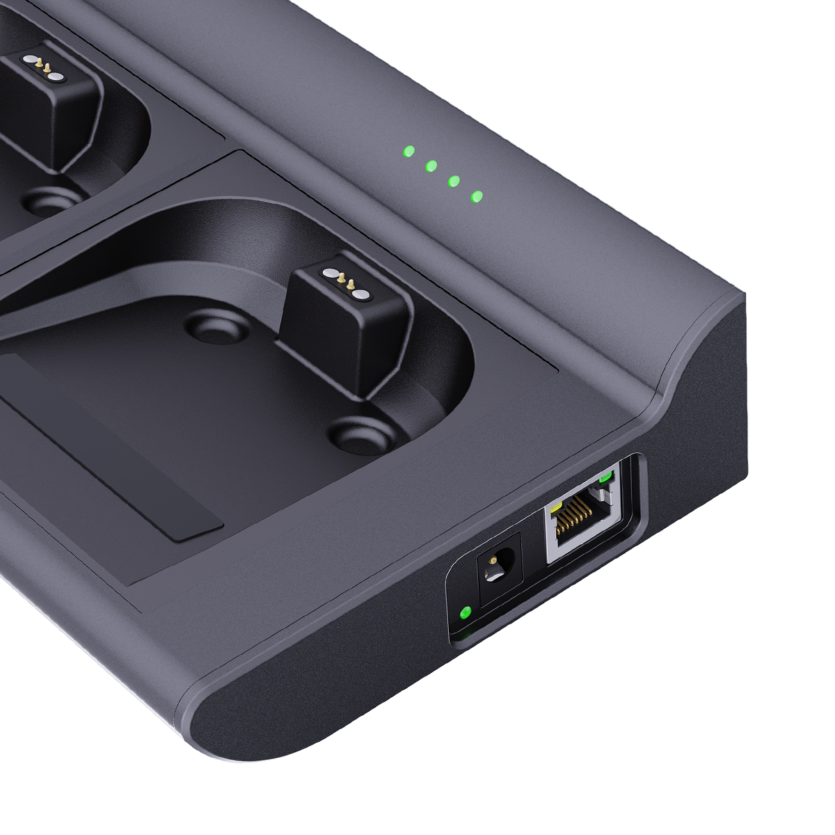 Network microphone charging dock