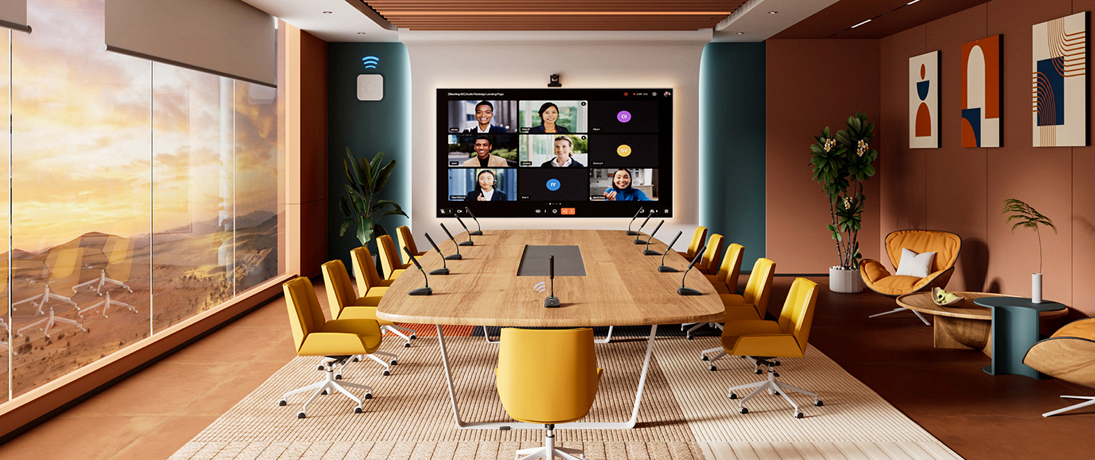 audio video conference system
